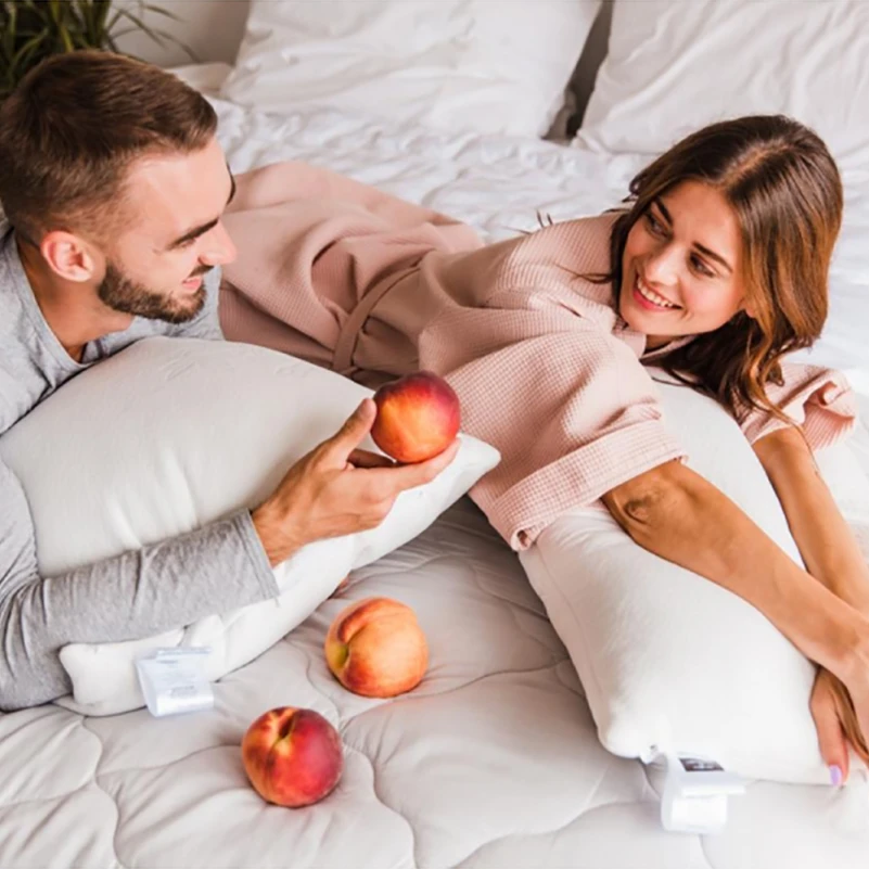 Подушка антиалергенная №805 "Julia" EcoSilk Hand Made (упругая) - 22