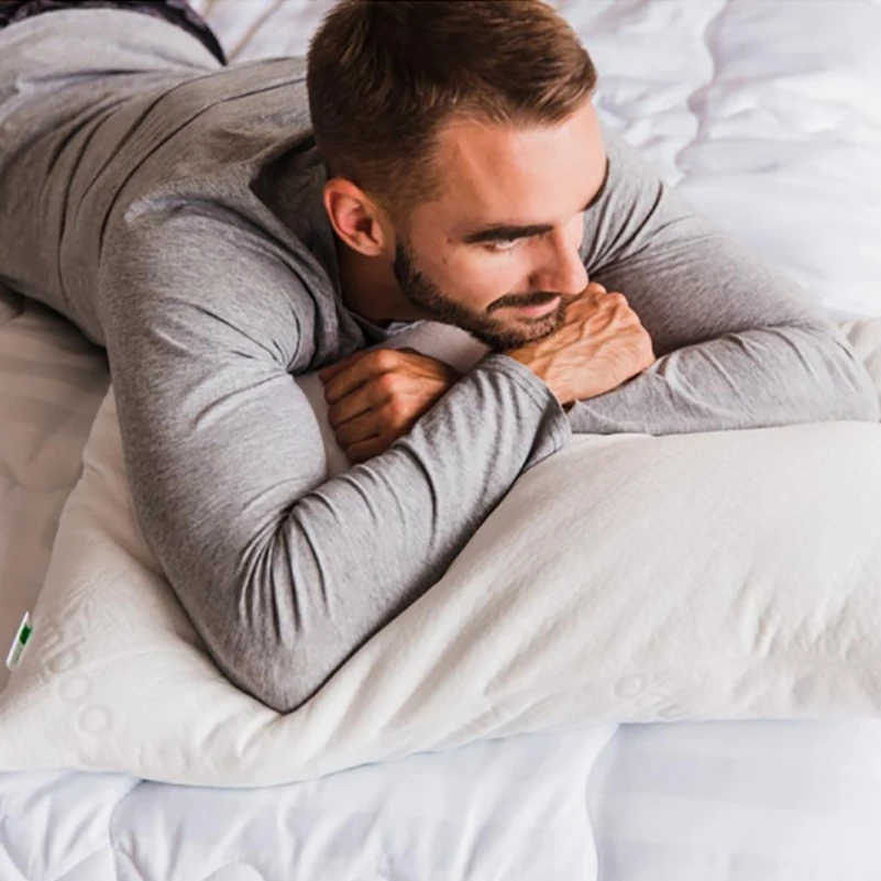 Подушка антиалергенная №805 "Julia" EcoSilk Hand Made (упругая) - 24