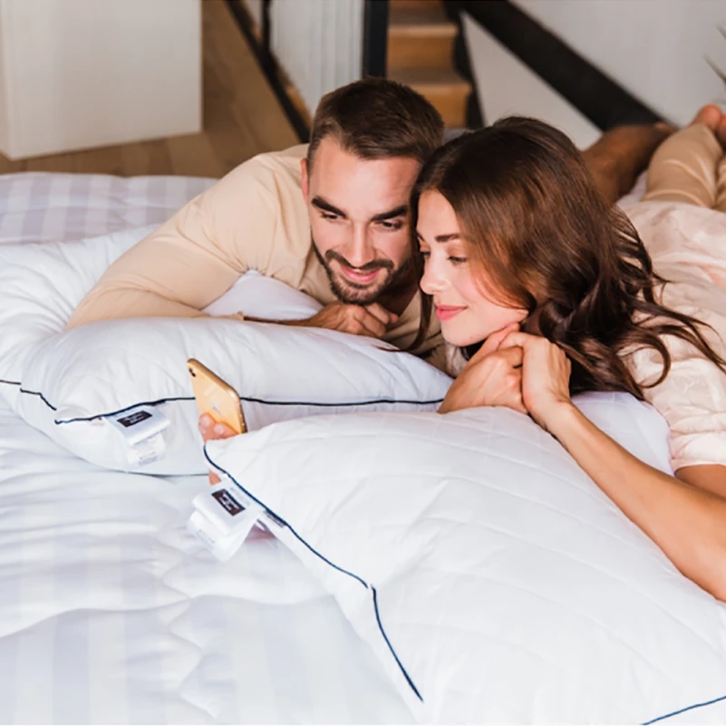 Подушка антиалергенна Royal Pearl №135 3М ТМ Thinsulate TM бавовна (середня) - 17