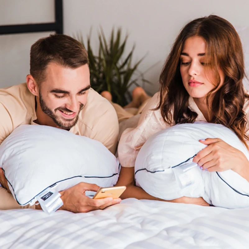 Подушка антиалергенна Royal Pearl №135 3М ТМ Thinsulate TM бавовна (середня) - 11