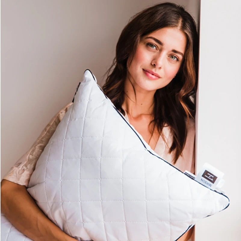 Подушка антиалергенна Royal Pearl №135 3М ТМ Thinsulate TM бавовна (середня) - 14