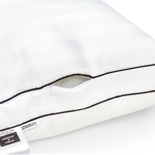 Подушка антиалергенна Roуal Pearl DeLuxe №563 Eco-Soft сатин-жакард (середня) - 5
