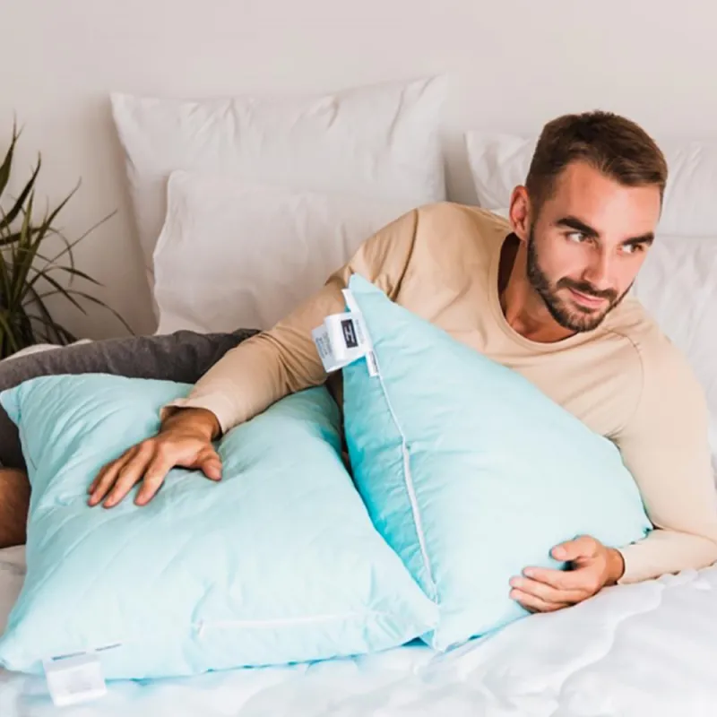 Подушка антиаллергенная "Valentino" №118 EcoSilk хлопок (мягкая) - 18