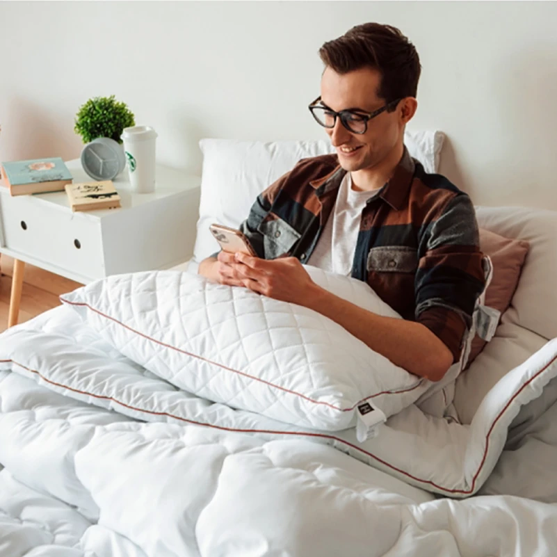 Подушка бамбукова Есо Jojo №0427 BamBoo мікросатин (середня) - 12