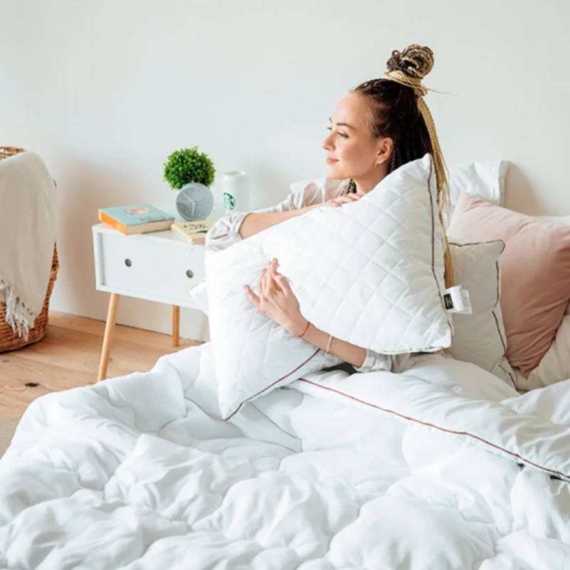 Подушка бамбукова Есо Jojo №0427 BamBoo мікросатин (середня) - 10