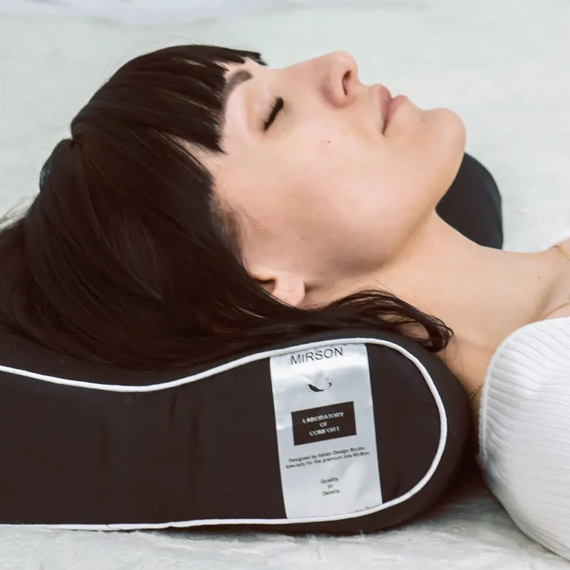 Подушка ортопедична Delicate satin Black Pearl №6092 49*32*10,5 см Memory сатин - 5