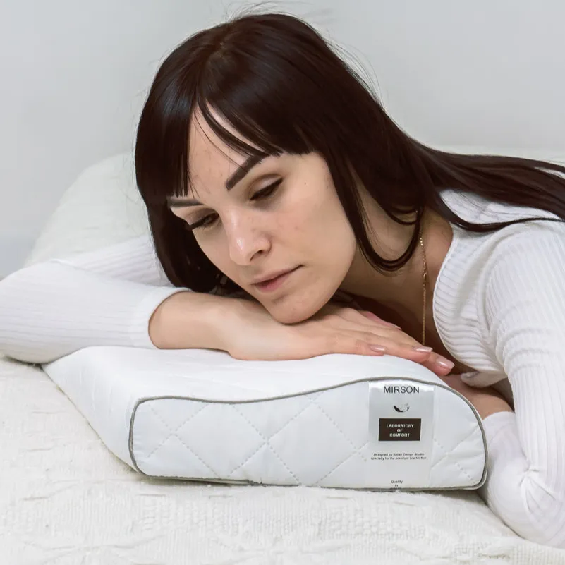 Подушка ортопедична №6125 Steep Line Silver KIDDY 50*29*5/8 см - 5