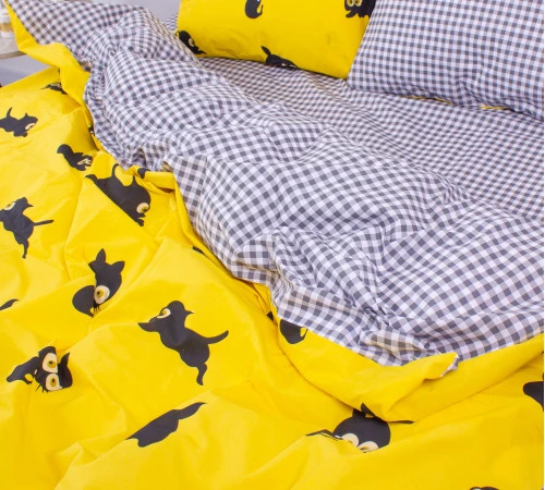 Підковдра Бязь 17-0572 Black Cat - 2