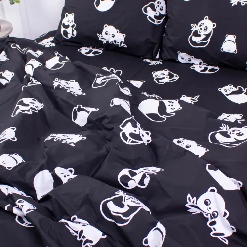 Пододеяльник Mirson Ranforce Elite 17-0573 Happy Panda - 3