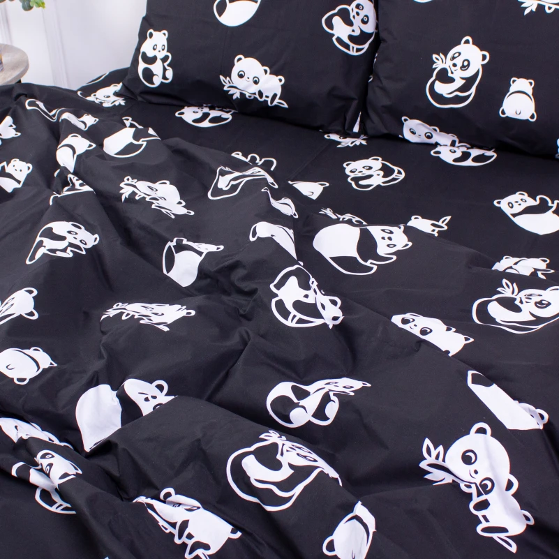 Комплект постільної білизни Mirson Ranforce Elite 17-0573 Happy Panda - 2