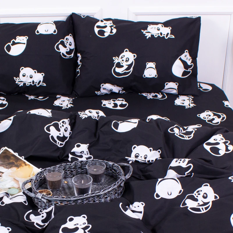 Комплект постільної білизни Mirson Ranforce Elite 17-0573 Happy Panda - 4