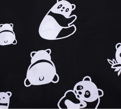 Простирадло MirSon Ranforce Elite 17-0573 Happy Panda - 2