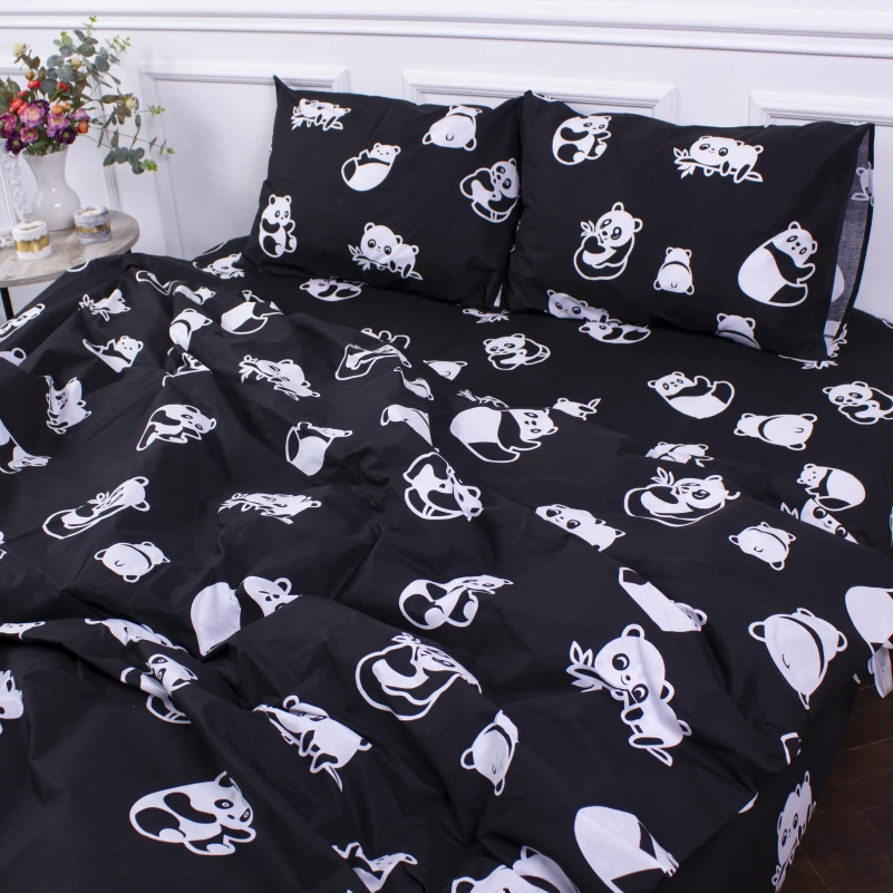 Комплект постільної білизни Mirson Ranforce Elite 17-0573 Happy Panda - 7