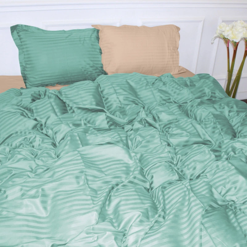 Постельное белье Satin Stripe 30-0014 + 30-0004 Aivengo - 12