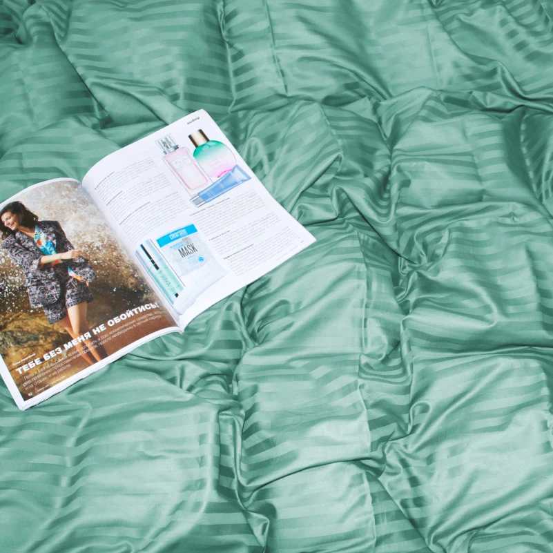 Постельное белье Satin Stripe 30-0014 + 30-0004 Aivengo - 6