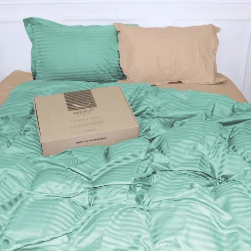 Наволочка Satin Stripe 30-0014 + 30-0004 Aivengo - 2