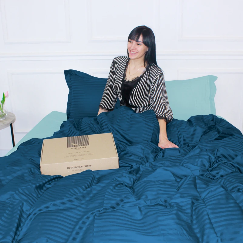 Постельное белье Satin Stripe 30-0019 + 30-0013 Milo - 13