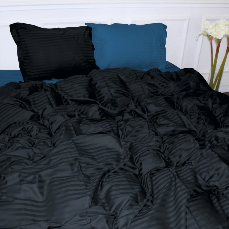 Постельное белье Satin Stripe 30-0021 + 30-0019 Minhvan - 1