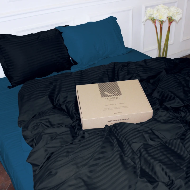 Постельное белье Satin Stripe 30-0021 + 30-0019 Minhvan - 12