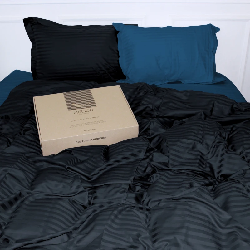 Постельное белье Satin Stripe 30-0021 + 30-0019 Minhvan - 8