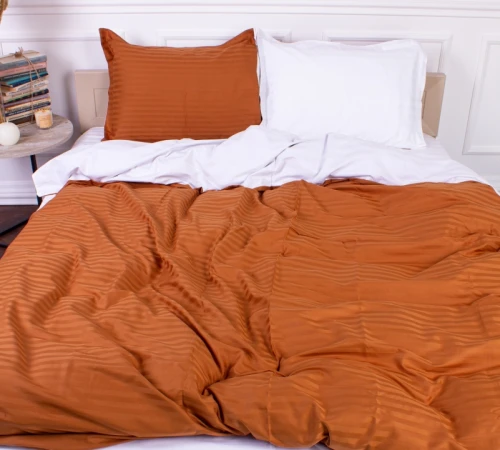 Постельное белье Satin Stripe 30-0005 + 30-0001 Batul