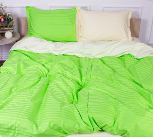 Постельное белье Satin Stripe 30-0016 + 30-0002 Elaija