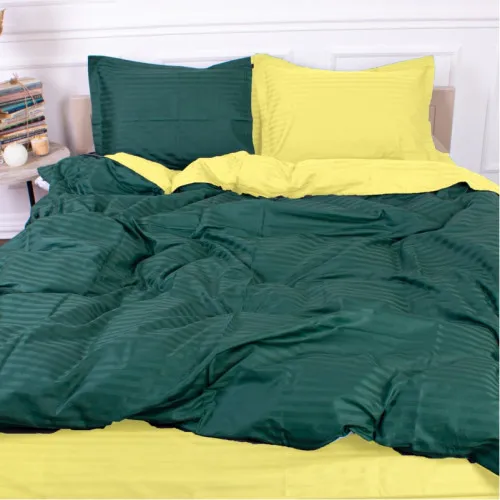 Постільна білизна Satin Stripe 30-0017 + 30-0003 Kleiton