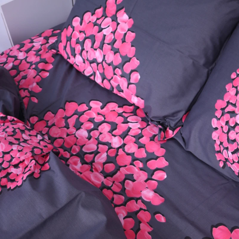 Комплект постільної білизни Сатин 22-1290 Heart of flowers - 4