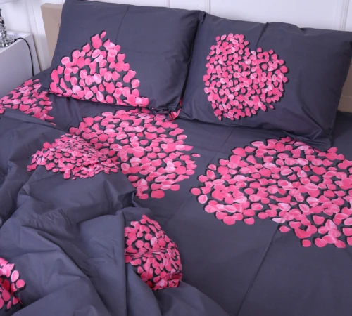 Простынь Сатин 22-1290 Heart of flowers - 2