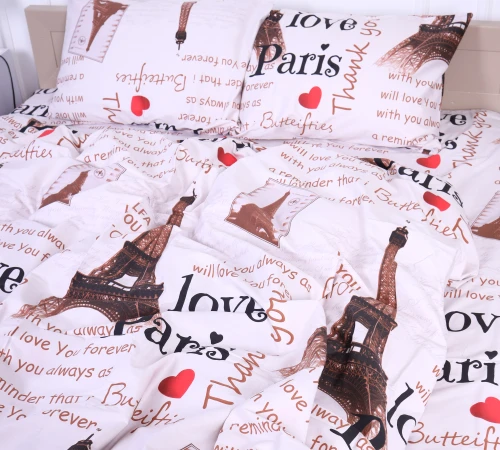 Наволочка Сатин 22-1291 Paris - 2