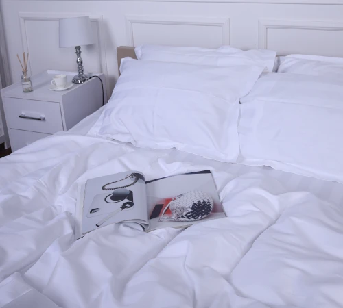 Постільна білизна Сатин ELIT Royal Pearl - 2