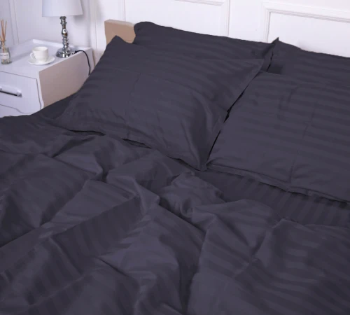 Простирадло Сатин ELIT  "Graphite" - 2