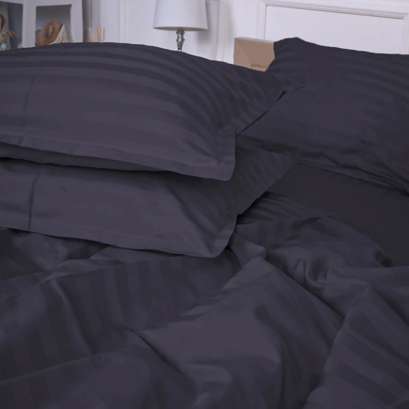 Комплект постільної білизни Сатин ELIT "Graphite"