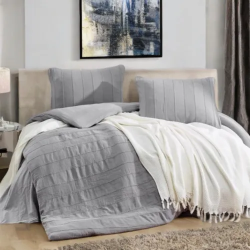 Комплект постільної білизни Муслін №005 Gri