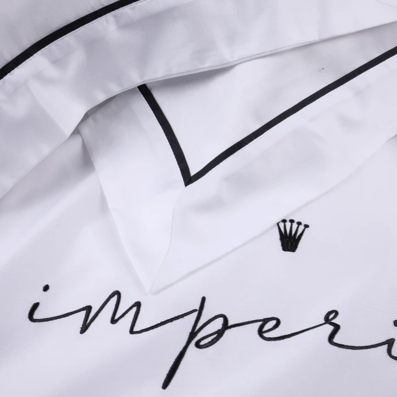 Комплект постільної білизни Imperial Tencel №01 White - 5