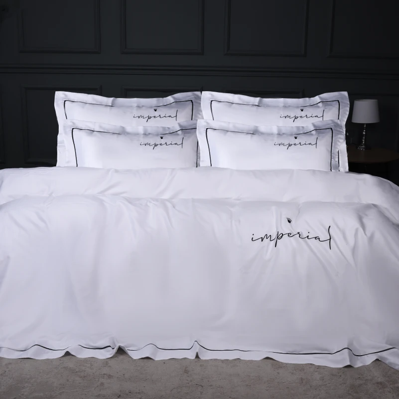 Комплект постільної білизни Imperial Tencel №01 White - 1