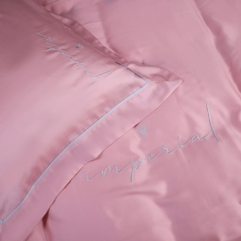 Комплект постільної білизни Imperial Tencel №02 Pink - 5