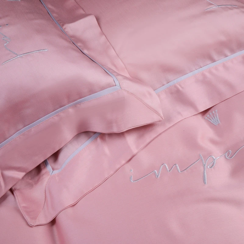 Комплект постільної білизни Imperial Tencel №02 Pink - 4