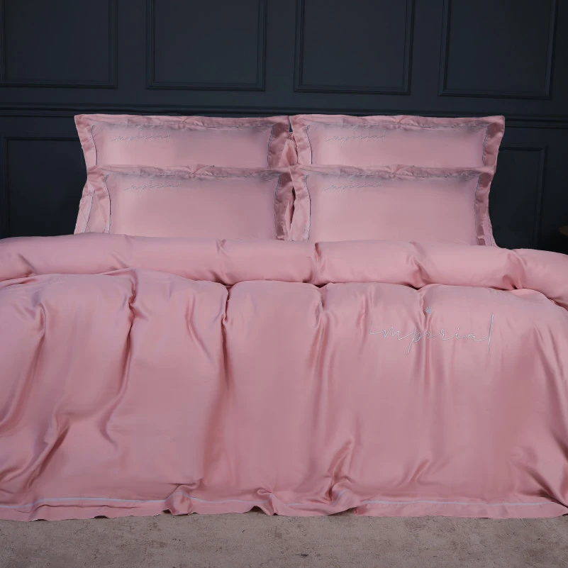 Комплект постільної білизни Imperial Tencel №02 Pink - 1