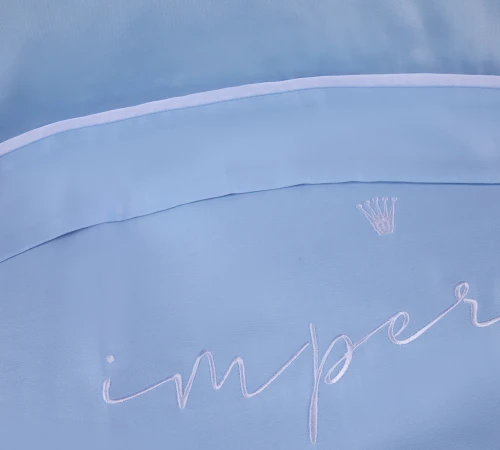 Простирадло на гумці Imperial Tencel №04 Blue - висота 25 см - 2