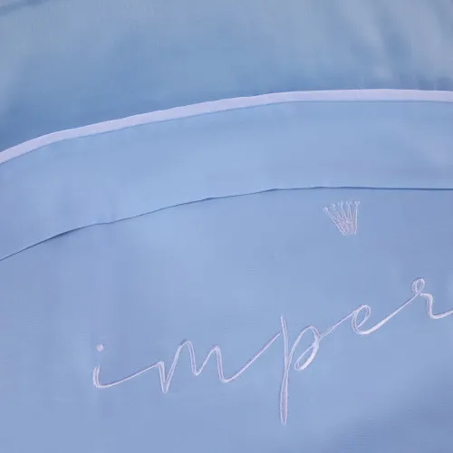 Простирадло на гумці Imperial Tencel №04 Blue - висота 25 см - 2