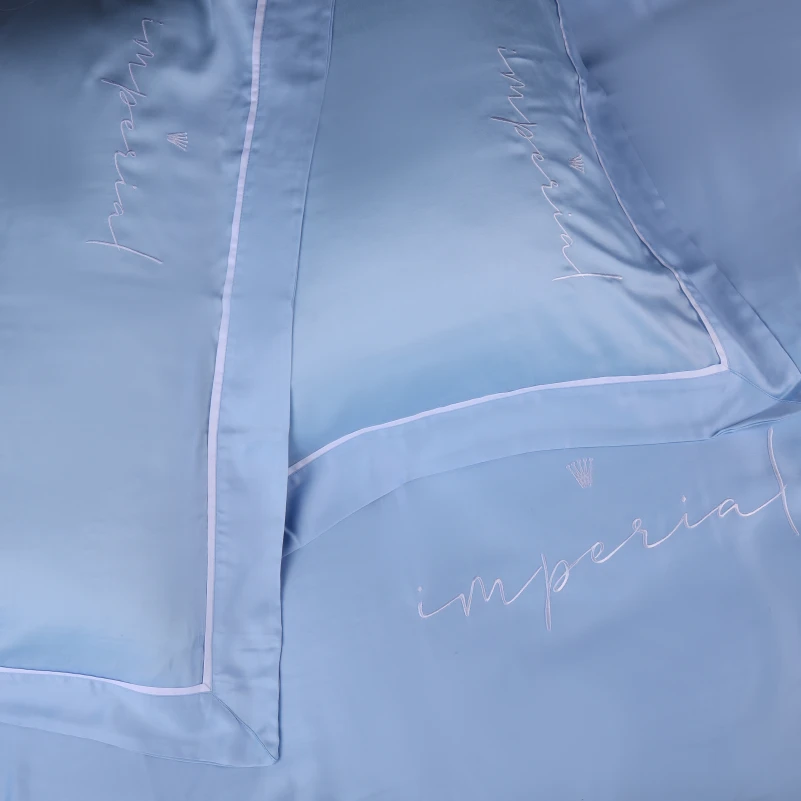 Комплект постільної білизни Imperial Tencel №04 Blue