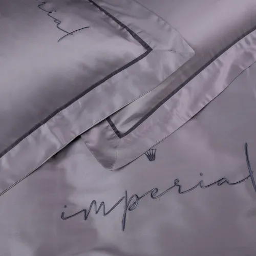 Простирадло на гумці Imperial Tencel №06 Gray - висота 25 см - 5