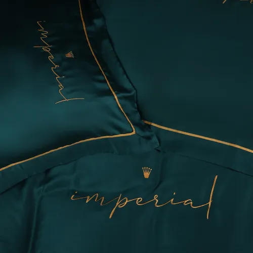 Простирадло на гумці Imperial Tencel №07 Emerald - висота 25 см - 5