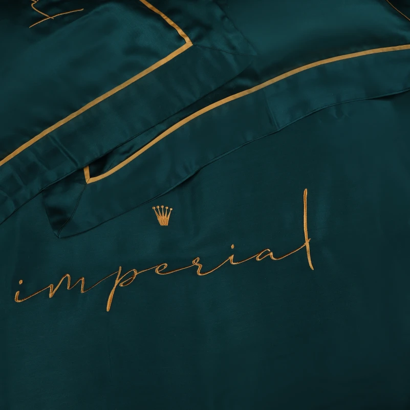 Комплект постільної білизни Imperial Tencel №07 Emerald - 4