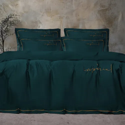 Комплект постельного белья Imperial Tencel №07 Emerald - 2