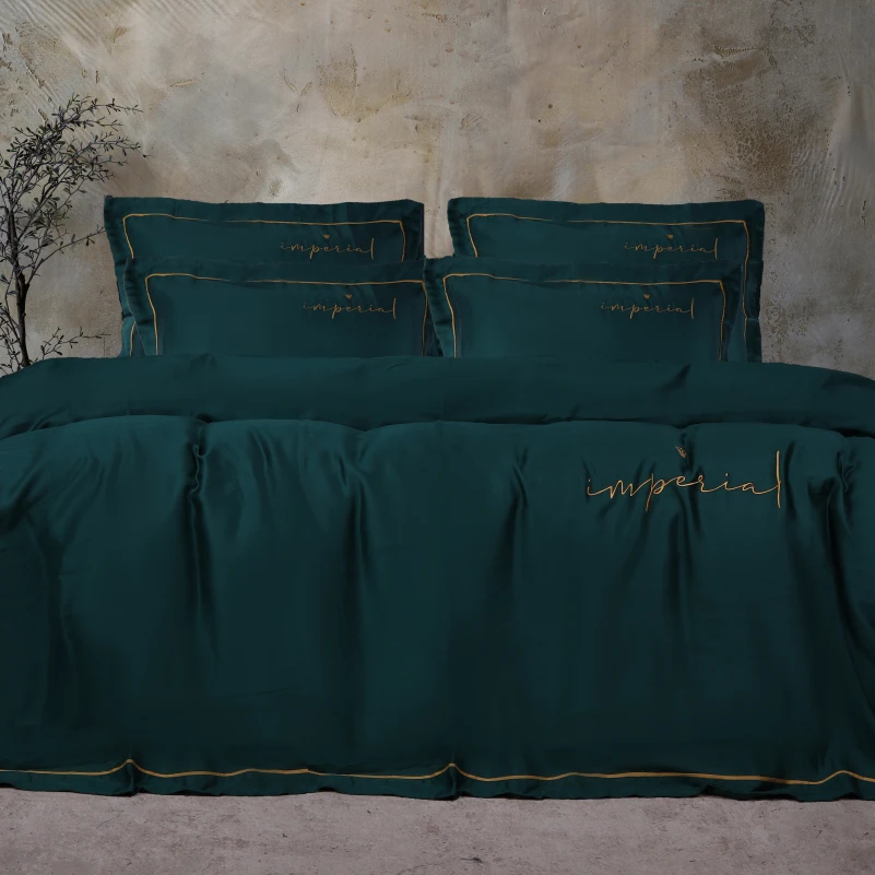 Комплект постільної білизни Imperial Tencel №07 Emerald - 1
