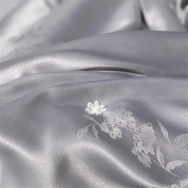 Одеяло 100% натуральный шелк сорт Mulberry №1500 gray pearl - 2