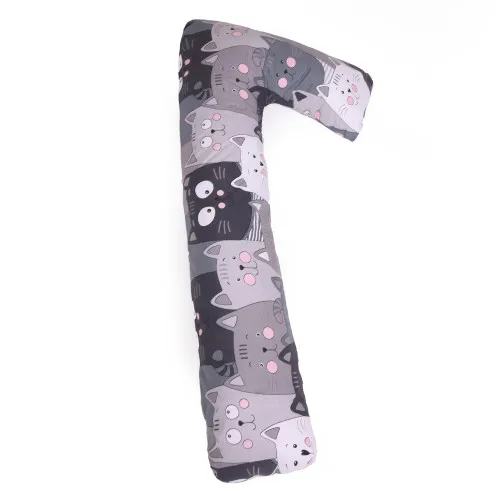 Подушка для вагітних та відпочинку Г-подібна №5009 Color Line 17-0543 Hendri EcoSilk бязь