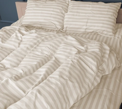 Постільна білизна Бязь 17-0604 Stripe Yellow